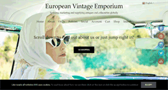 Desktop Screenshot of europeanvintageemporium.com